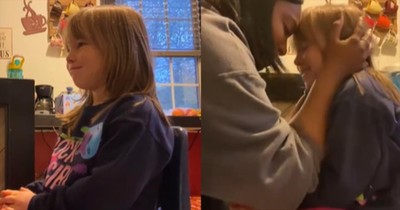 Heartwarming Moment When Little Girl Finds Out She’s Going to Be Adopted