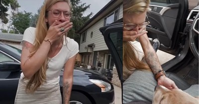 Woman’s Tearful Reaction to Puppy Surprise Will Melt Your Heart