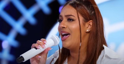 Woman Delivers Breathtaking ‘Angel of Mine’ Audition