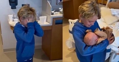 Young Man Learns He’s a Big Brother and Breaks Down