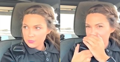 Officer’s Hilarious Attempt to Dodge a Call from Dispatch