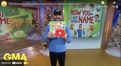 Trey Kennedy talks path from comedian to children’s book author
