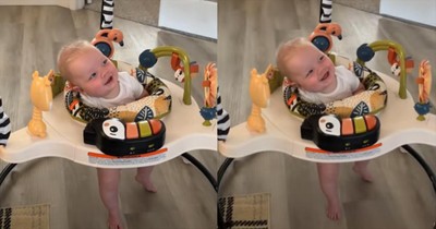 Little One's Precious Response to Seeing Reporter Mom on TV Will Melt Your Heart