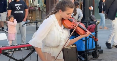 Teen Violinist Stuns with Cover of 'And I Love Her' by The Beatles