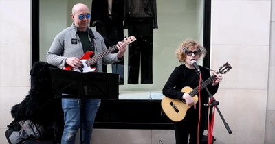 Father-Daughter Performance of ‘Ob La Di, Ob La Da’ is Delightful