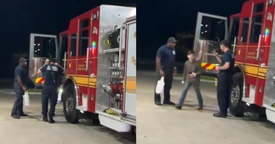 Act of Kindness From Firefighters Made One 11-Year-Old’s Day