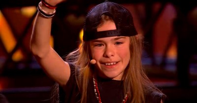 11-Year-Old Brings the House Down With Rockin’ Golden Buzzer Performance on BGT
