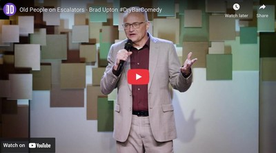 Old People on Escalators - Brad Upton 