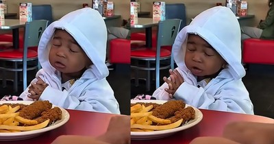 Toddler’s Precious Prayer Before Eating Will Warm Your Heart