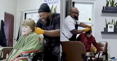 Barber’s Gentle Approach with Young Man with Autism Touches Hearts