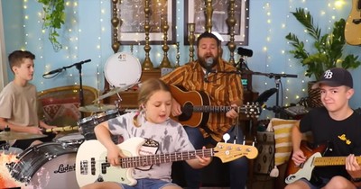 Family Band’s Cover of ‘Garden Party’ Hits All the Right Notes