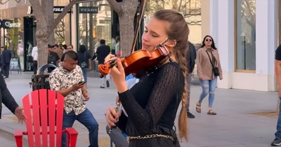 Teen Violinist’s Spectacular Rendition of ‘My Girl’