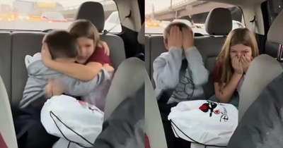 Kids’ Emotional Reaction to Disney Surprise Melts Hearts