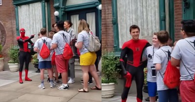 Kids Meet Spider-Man at Disneyland But What Happened Next Surprised Everyone