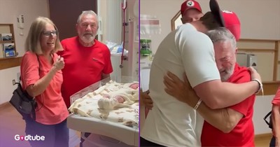Great-Grandfather’s Emotional Response to Baby’s Name Will Melt Your Heart