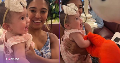 Baby’s Adorable Reaction to Meeting Beloved Disney Character Melts Hearts