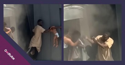 Man Puts Life on the Line to Save Family From High-Rise Fire