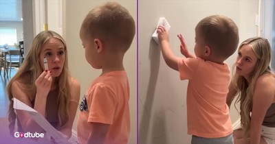 Watch How This Mom Corrects Her Son with Patience and Love