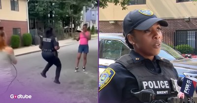 Police Officer’s Jaw-Dropping Jump-Rope Skills 