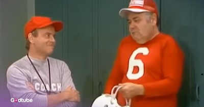 Tim Conway and Jonathan Winters Score Big Laughs in Football Sketch