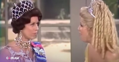 Carol Burnett and Tim Conway Crack Up in Side-Splitting Skit