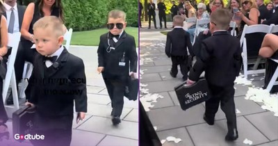 These Might Just Be the Cutest Ring Bearers of All Time