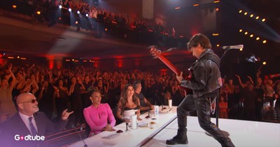 10-Year-Old Rocks the AGT Stage with Mesmerizing ‘I Love Rock ’n’ Roll’ Performance
