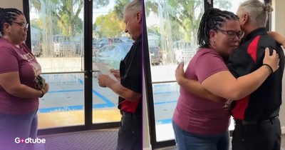 Woman Surprised with Gift in Tear-Jerking Moment