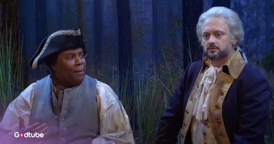 Nate Bargatze as George Washington Delivers Hysterical 'Dream' Sketch on SNL