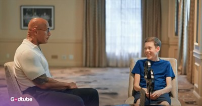 Dwayne Johnson Grants Make-A-Wish Dream in the Most Touching Way