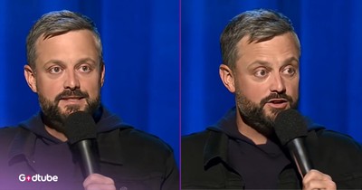 Nate Bargatze Handles a Surprise Interruption Like Only He Can