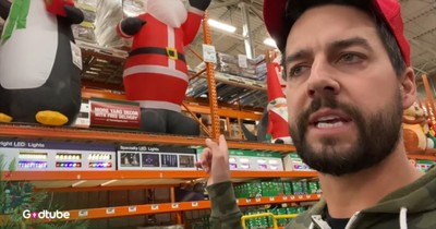 John Crist Turns Christmas Inflatables Into Comedy Gold in This Must-See Skit
