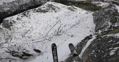 Ski Base Jump at Lover's Leap