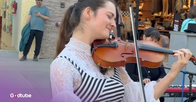 Young Violinist Takes on Iconic Classics From Elvis and ABBA