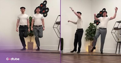 The Gardiner Brothers Dazzle with ‘Rockin’ Robin’ Dance Routine