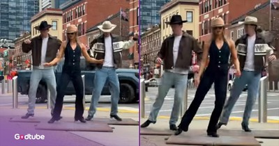 The Gardiner Brothers Get Some Help With Their 'Jolene' Dance Routine