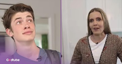 This Mom Tries to Extract Details From Teenage Son About His Day