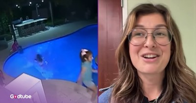 Mother’s Heroic Jump into Pool to Rescue Her Son