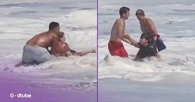 Watch This 16-Year-Old Lifeguard Refuse to Give Up