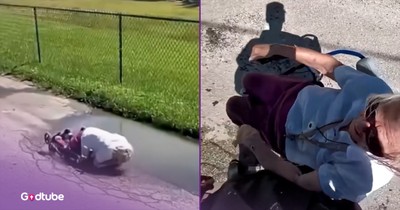 He Saw an Elderly Woman in Trouble And Stopped to Help