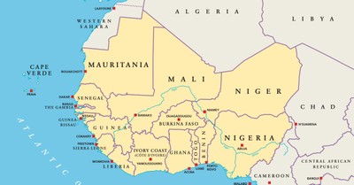 Nigeria map, Christian family wounded in Nigeria