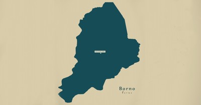 Borna state map, 5 Christians executed in Nigeria