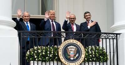 Abraham Accords signing, Trump touted as a peacemaker