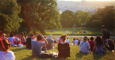 Millennials in the park, only 2 percent of millennials adhere to a biblical worldview