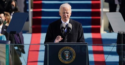 Joe Biden, Biden quotes the Bible in his inaugural speech