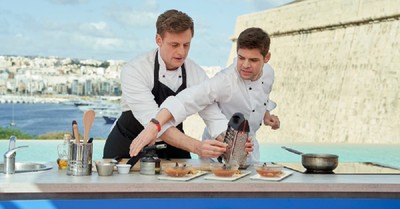 Still from Mix Up in the Mediterranean, Hallmark says it is committed to including more LGBT characters in movies