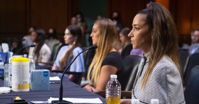 US Gymnasts testifying before congress, US gymnasts testify before congress about the FBI's mishandling of Nassar investigation