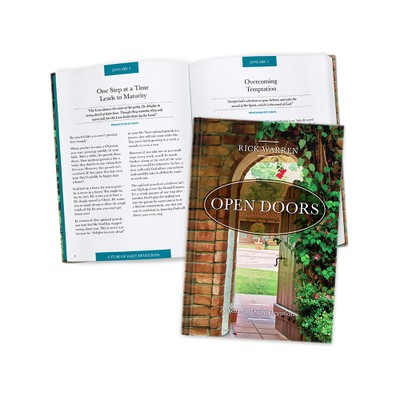 open doors rick warren daily hope january 2022