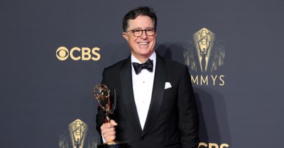 Stephen Colbert, Colbert draws applause after opening up about his faith