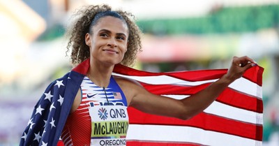 2-Time Olympic Gold Medalist Sydney McLaughlin Marries Andre Levrone Jr. in  'Christ-Centered' Ceremony